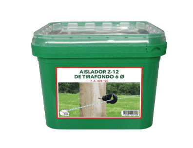 Aislador de Tirafondo Z-12 – Cubilete 100 uds