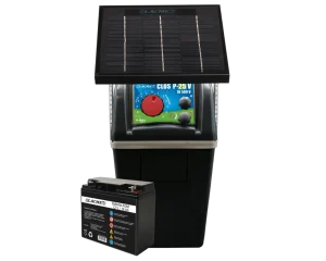 Pastor electrico solar Lacme Clos P25 con bateria 12V