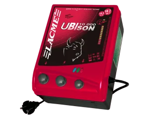 Energizante Lacme Ubison 10000 para cercas electricas largas