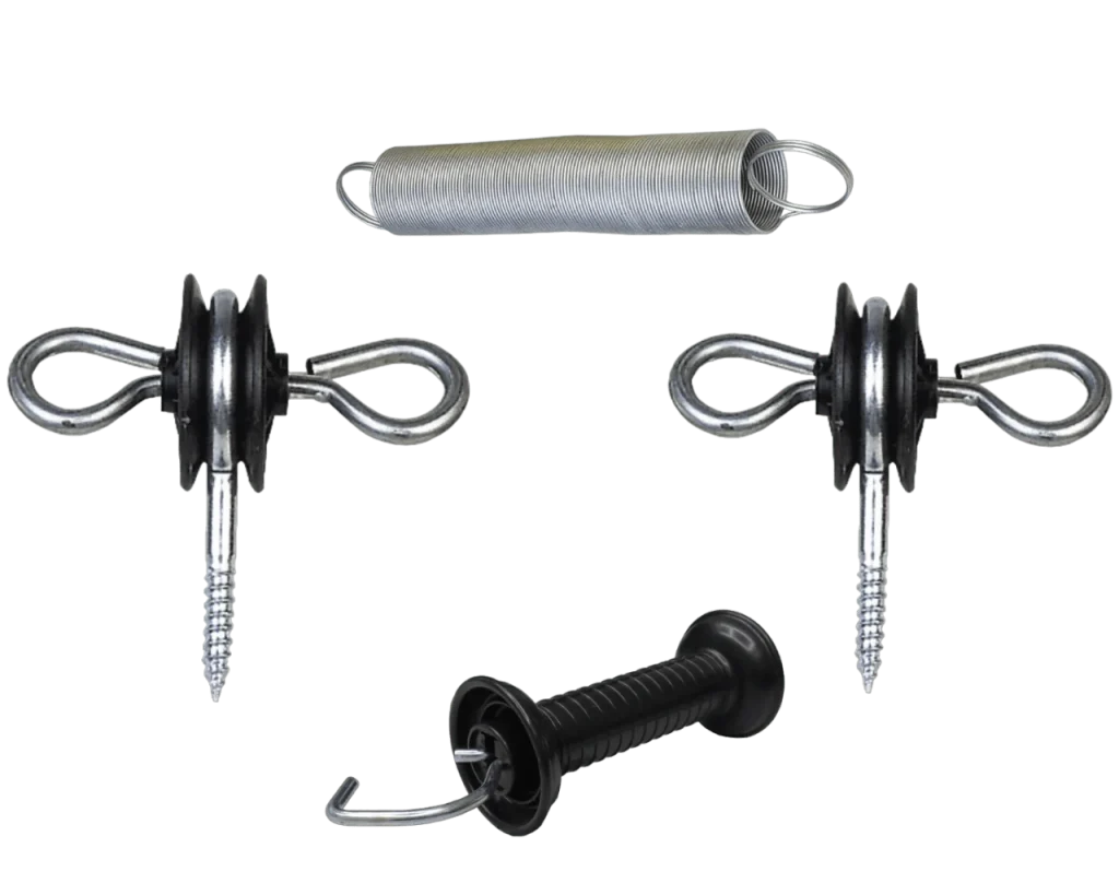 Kit puerta completo (empuñadura + 2 aislador Z-6 + muelle)