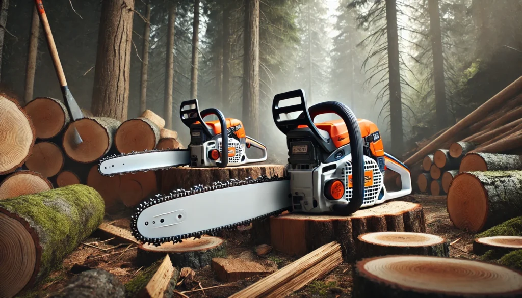 Comparativa motosierra STIHL vs Husqvarna para poda, leña y finca