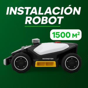Instalacion robot LUBA Mini AWD 1500 en Cantabria