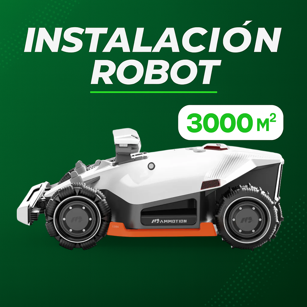 Instalacion robot LUBA 2 AWD 3000 Pro en Cantabria