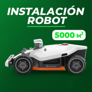 Instalacion robot LUBA 2 AWD 5000 Pro en Cantabria