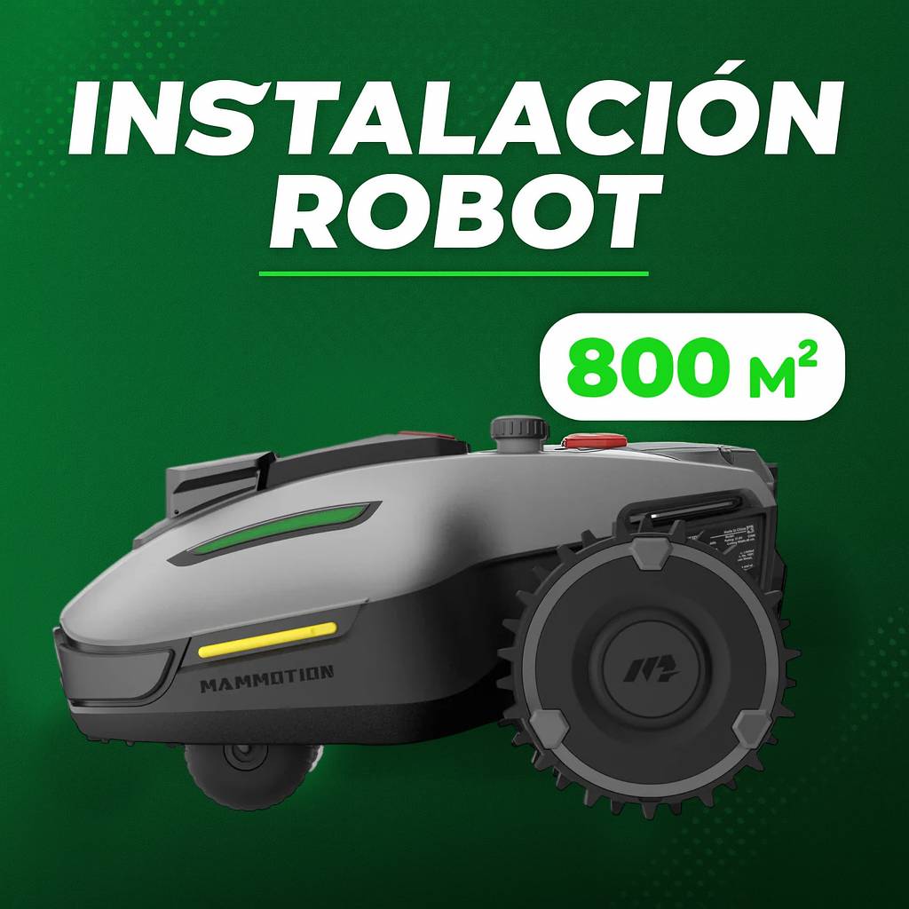Instalacion robot LUBA Mini 800 en Cantabria