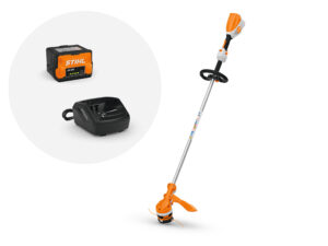Desbrozadora de batería STIHL FSA 70 R con batería AK 20 y cargador AL 101