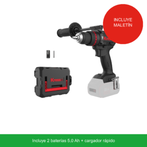 Kress KUC33.1 — Taladro percutor sin escobillas 95 Nm 20V