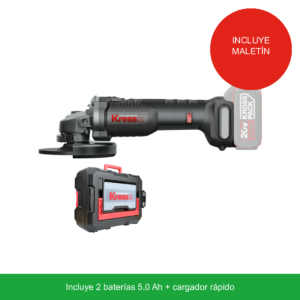 Kress KUH02 — Mini amoladora sin escobillas 115 mm 20V