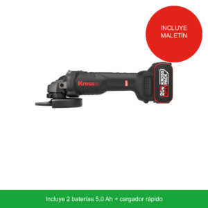 Kress KUH10.4 — Mini amoladora sin escobillas 125 mm 20V