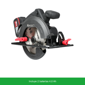 Kress KUE12.1 — Sierra circular sin escobillas 165 mm 20V