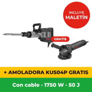 Kress KH339 — Martillo demoledor hexagonal 30 mm 1750 W 50 J