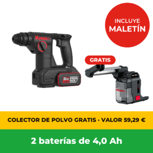 Kress KH380 — Martillo perforador sin escobillas 1,7 J 20V