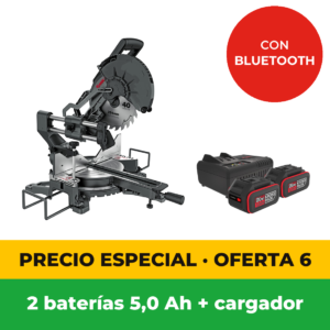 Kress KH483.9 + KAD24 — Kit Ingletadora telescópica 254 mm 2x20V