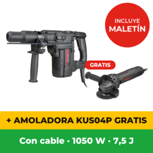 Kress KUX21 — Martillo perforador SDS-MAX 1050 W 7,5 J